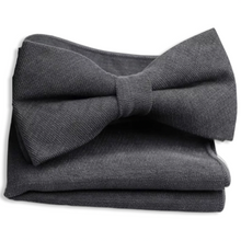Load image into Gallery viewer, BOW TIE SET - SUEDE