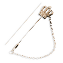 Load image into Gallery viewer, LAPEL PIN WITH CHAIN
