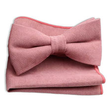 Load image into Gallery viewer, BOW TIE SET - SUEDE
