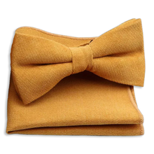 Load image into Gallery viewer, BOW TIE SET - SUEDE
