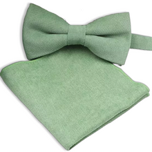 Load image into Gallery viewer, BOW TIE SET - SUEDE
